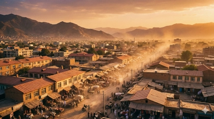 Afghanistan city Kabult